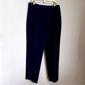 Talbots Women’s Size 16W Navy Blue Stretch Career Dress Pants Like New